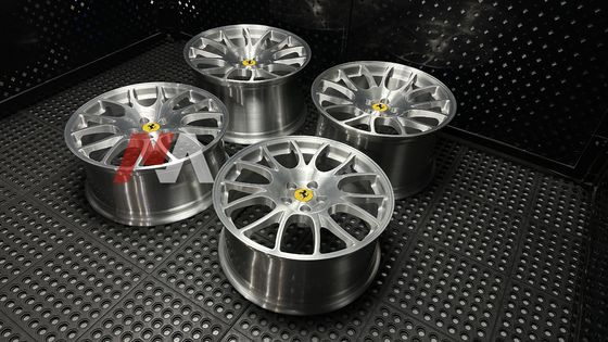 Jantes forgées Ferrari F430 Finition brossée transparente Maining Forged RE-01