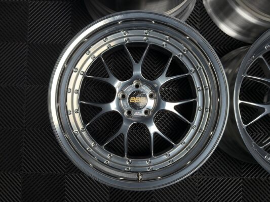BBS LM Polished Silver Chrome for Nissan GTR R35